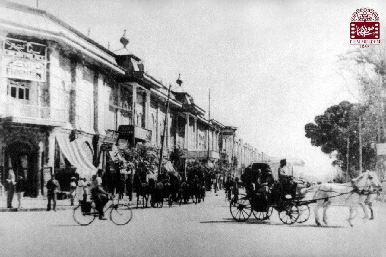 A set of wooden seats from Cinema Palace, once one of Tehran’s most prestigious movie theaters, is now preserved at the Cinema Museum of Iran—the only surviving relic of a venue that famously screened early foreign sound films.

